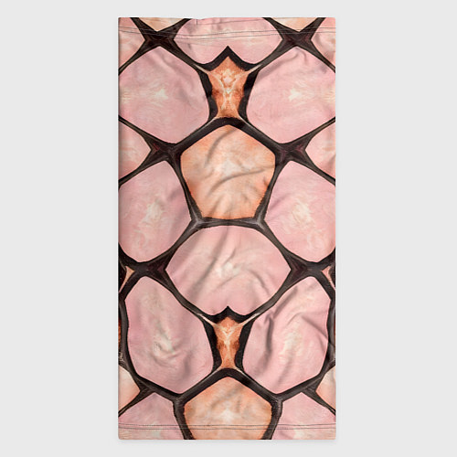 Бандана Розовые пятна жирафа / 3D-принт – фото 3