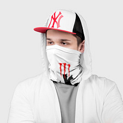 Бандана-труба Monster energy rock black, цвет: 3D-принт — фото 2