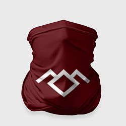 Бандана-труба Твин Пикс - лого, цвет: 3D-принт