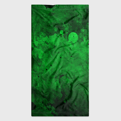 Бандана Абстракция - green acid stains / 3D-принт – фото 3