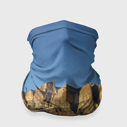 Бандана-труба Гора Метиген, цвет: 3D-принт