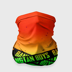 Бандана-труба Bangtan Boys steel grunge, цвет: 3D-принт