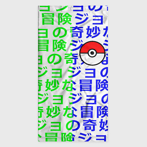 Бандана Pokemon japan pattern / 3D-принт – фото 3