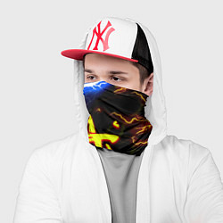 Бандана-труба Doom молнии шторм, цвет: 3D-принт — фото 2