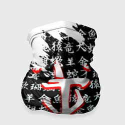 Бандана-труба Doom dark age japan, цвет: 3D-принт