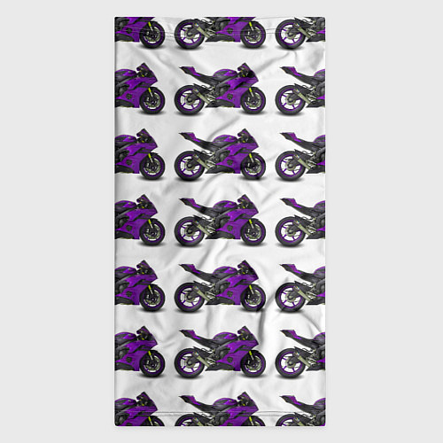 Бандана Motorcycle purple / 3D-принт – фото 3