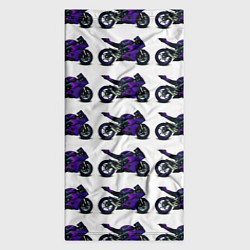 Бандана-труба Motorcycle purple gloss, цвет: 3D-принт — фото 2