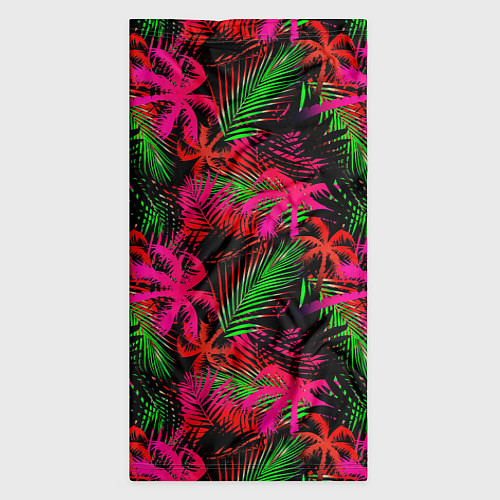 Бандана Palm red pink / 3D-принт – фото 3