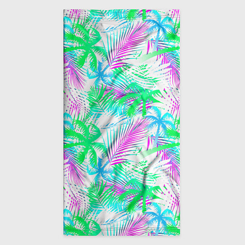 Бандана Palm green light blue / 3D-принт – фото 3