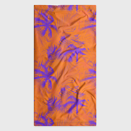 Бандана Palm orange / 3D-принт – фото 3