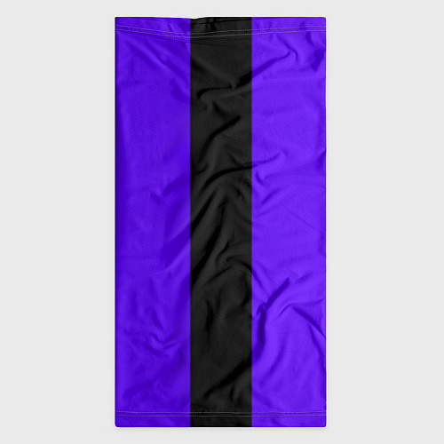 Бандана Color purple black stripes / 3D-принт – фото 3