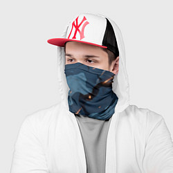 Бандана-труба Камуфляжные плиты текстура, цвет: 3D-принт — фото 2