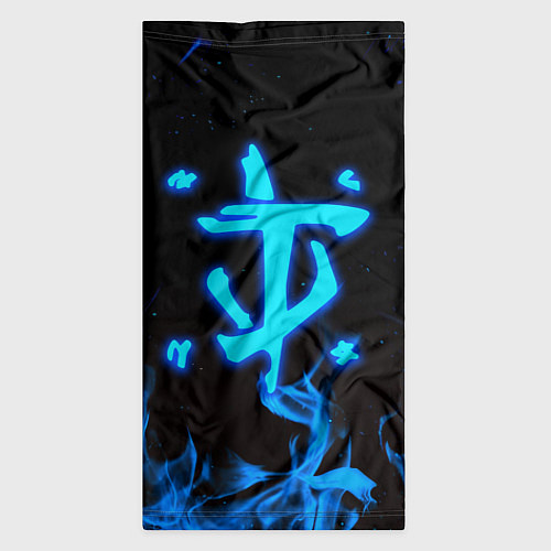 Бандана Дум огонь лого / 3D-принт – фото 3