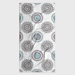 Бандана-труба Круглый разноцветный узор мандала, цвет: 3D-принт — фото 2