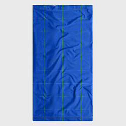 Бандана-труба Color blue stripes, цвет: 3D-принт — фото 2