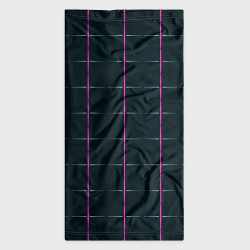 Бандана Color black stripes / 3D-принт – фото 3