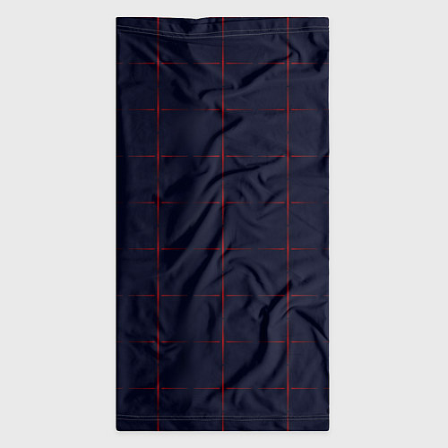 Бандана Color dark blue red crosses / 3D-принт – фото 3