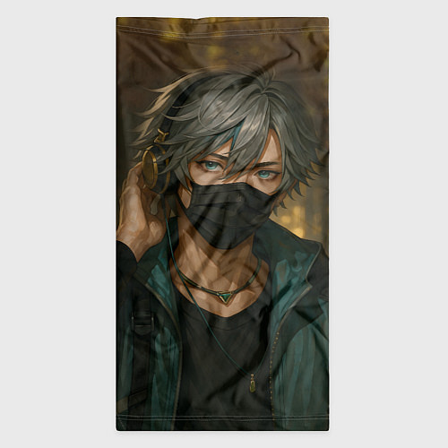 Бандана Красивый парень в маске / 3D-принт – фото 3