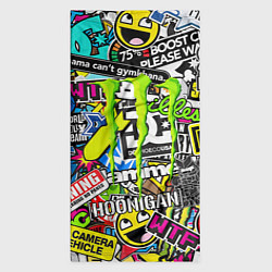 Бандана-труба Monster energy logo brend, цвет: 3D-принт — фото 2