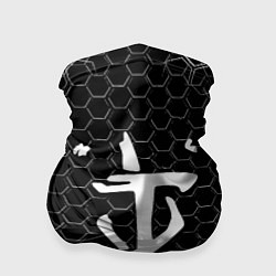 Бандана-труба Doom соты текстура, цвет: 3D-принт