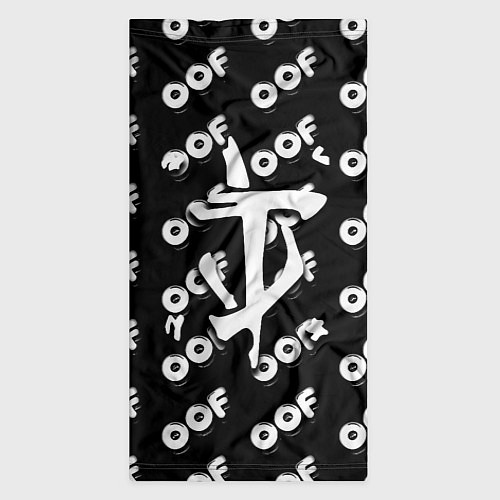 Бандана Doom off black / 3D-принт – фото 3
