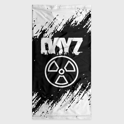 Бандана Dayz белые краски лого / 3D-принт – фото 3