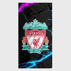 Бандана-труба Liverpool neon storm, цвет: 3D-принт — фото 2