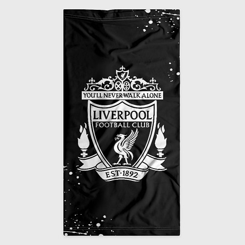 Бандана Liverpool белые краски текстура / 3D-принт – фото 3