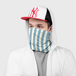 Бандана-труба Две полосы, цвет: 3D-принт — фото 2