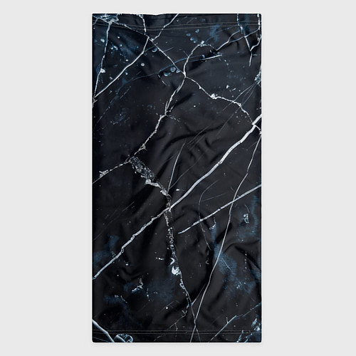 Бандана Темно синий гранж / 3D-принт – фото 3