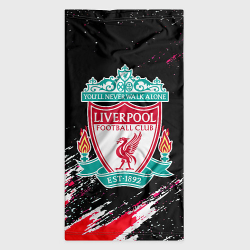 Бандана Liverpool краски штрихи / 3D-принт – фото 3