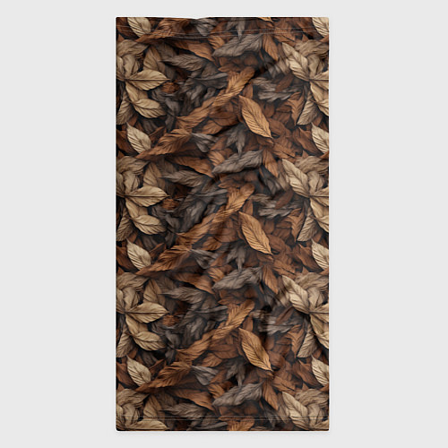 Бандана Камуфляж из осенних листьев / 3D-принт – фото 3