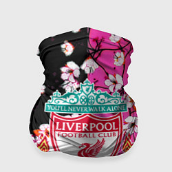 Бандана-труба Liverpool весенние цветы, цвет: 3D-принт