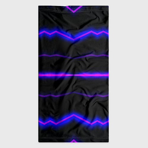 Бандана Color multicoloured neon stripes / 3D-принт – фото 3