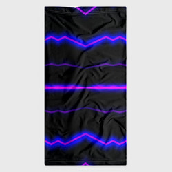 Бандана-труба Color multicoloured neon stripes, цвет: 3D-принт — фото 2