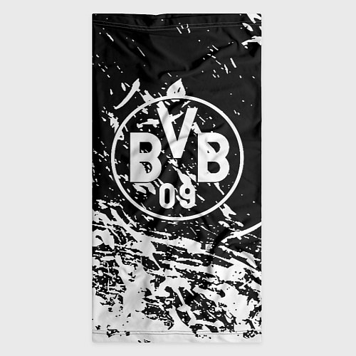 Бандана Borussia белые краски / 3D-принт – фото 3