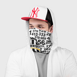 Бандана-труба Ювентус числа, цвет: 3D-принт — фото 2