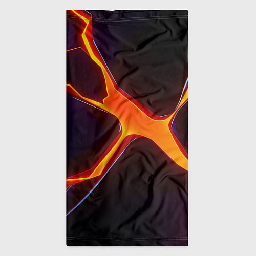 Бандана Orange rift / 3D-принт – фото 3