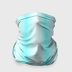 Бандана-труба Neon white blue lines, цвет: 3D-принт