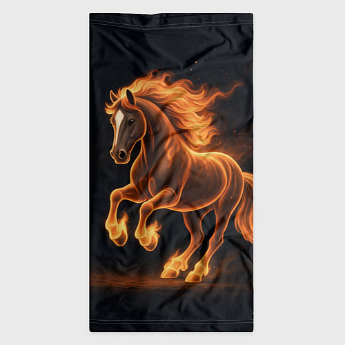 Бандана Китайский огненный жеребец / 3D-принт – фото 3