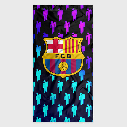 Бандана Barcelona люди градиент неон / 3D-принт – фото 3