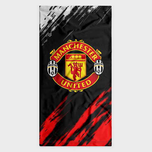 Бандана Манчестер Юнайтед x Ювентус краски / 3D-принт – фото 3