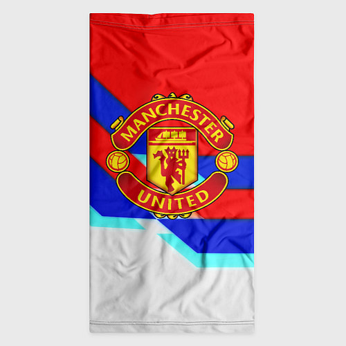 Бандана Манчестер Юнайтед полосы геометрия / 3D-принт – фото 3