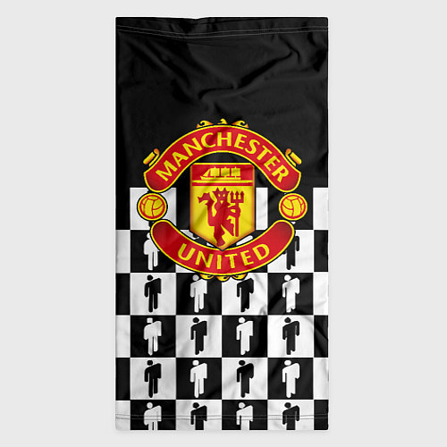 Бандана Манчестер Юнайтед люди паттерн / 3D-принт – фото 3