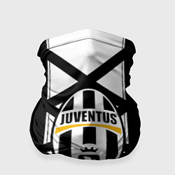 Бандана-труба Ювентус геометрия полосы линии, цвет: 3D-принт