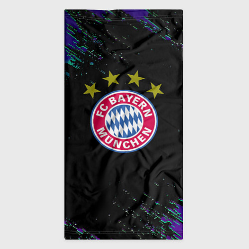 Бандана Бавария Мюнхен краски текстура / 3D-принт – фото 3
