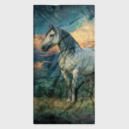 Бандана Конь маслом / 3D-принт – фото 3