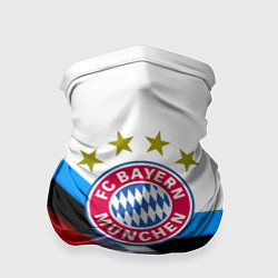 Бандана-труба Бавария Мюнхен геометрия спорт, цвет: 3D-принт