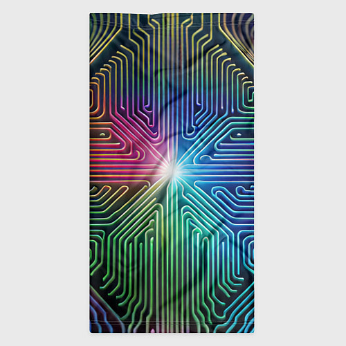 Бандана Линейная графика / 3D-принт – фото 3