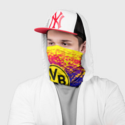 Бандана-труба Borussia краски, цвет: 3D-принт — фото 2